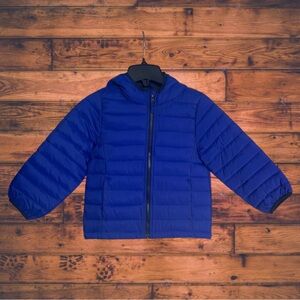 5 for $25🔥Jumping Beans Royal Blue Quilted Coat 4T‎